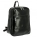 Женская кожаная сумка-рюкзак 8238 BLACK